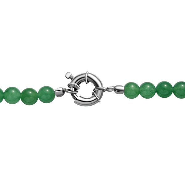 Gr&uuml;ne Quarz-Halskette, 50 cm - 191 ct. image number 5