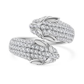 LUSTRO STELLA weißer Zirkonia Ring