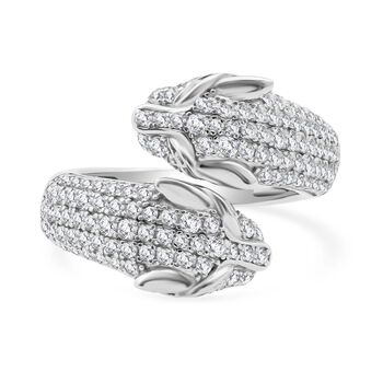 LUSTRO STELLA wei&szlig;er Zirkonia Ring