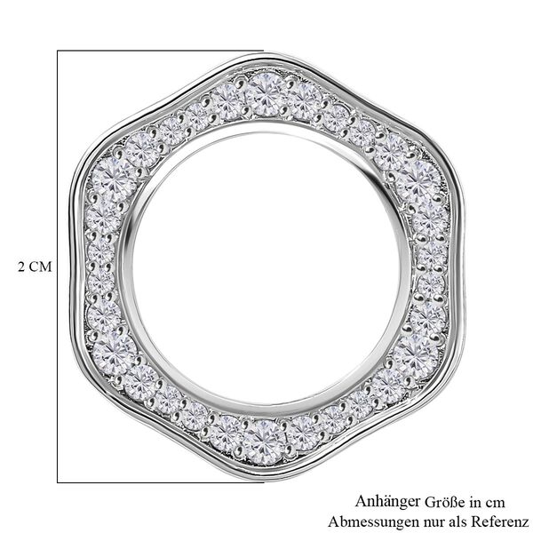 J Francis gefertigt mit SWAROVSKI- Swarovski Zirkonia Anhänger image number 6