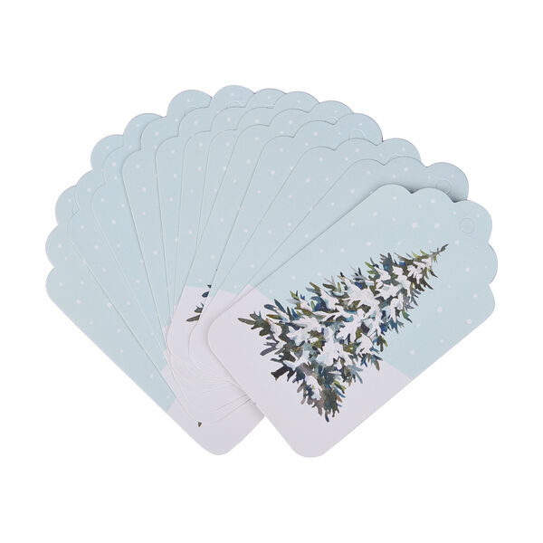 12er-Set Geschenktüten, Weihnachtsmotiv, Größe S (18x10x23 cm), M (32x12x26 cm), und L (31x12x42 cm), Mehrfarbig  image number 6