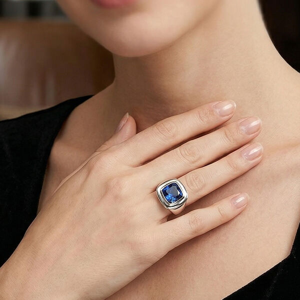 Ceylonfarbener Quarz-Ring - 4,38 ct. image number 3