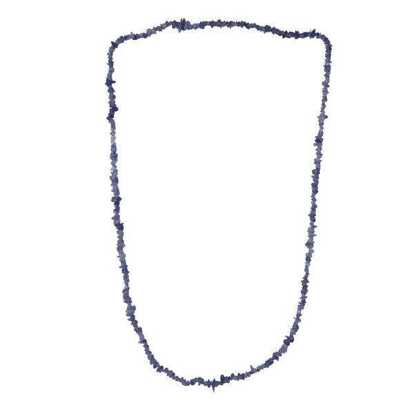 Tansanit Kette 70 cm ca. 132.00 ct image number 3