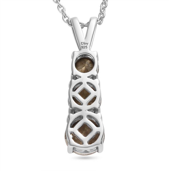 AB Kristall Anh&auml;nger mit 50cm Kette - 2,34 ct. image number 5