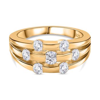 Moissanit Ring - 0,79 ct.