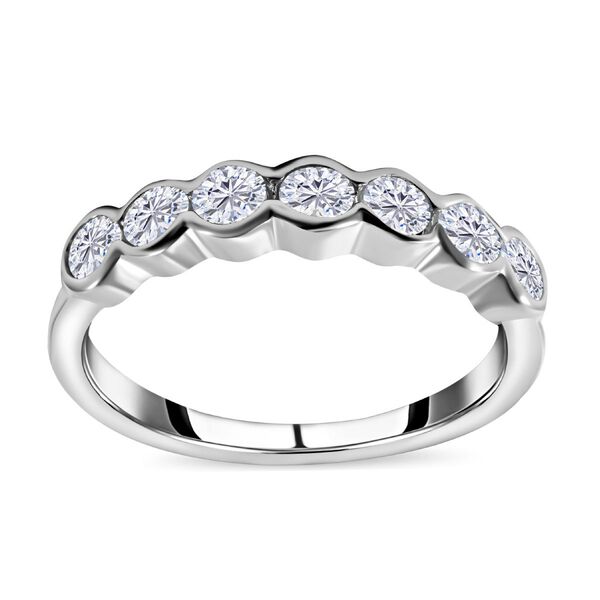 LUSTRO STELLA - Wei&szlig;er Zirkonia-Ring - 0,32 ct. image number 2