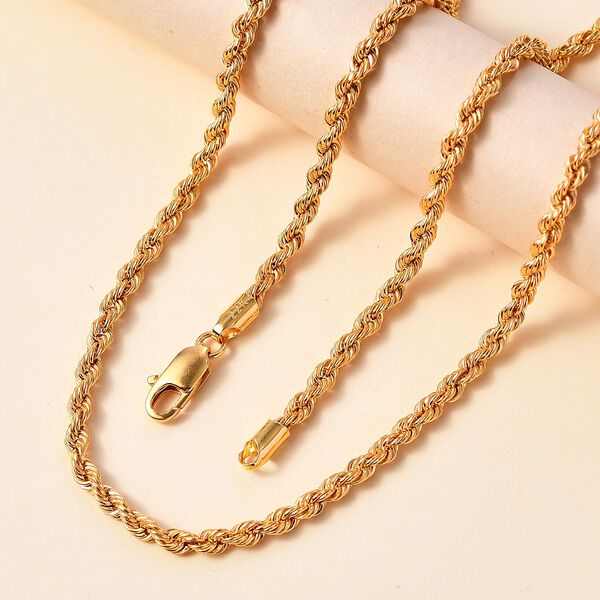 Seilkette in 916 Gelbgold image number 9