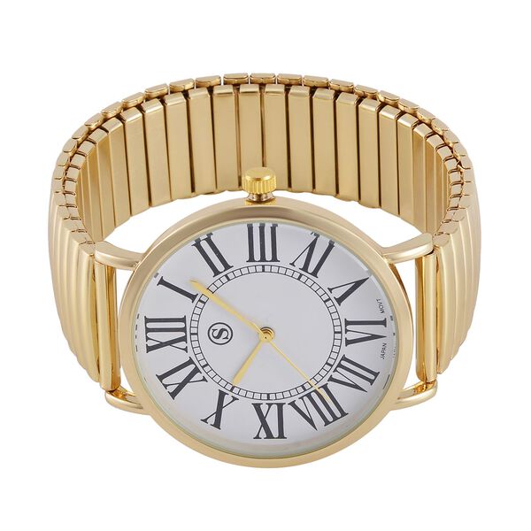 Reiner Edelstahl Std GelbUhren 17 cm ca. 50,00g image number 5