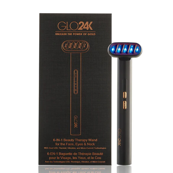 Glo24k:6-IN-1 Facial Therapy Wand image number 5