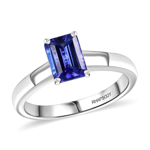 RHAPSODY AAAA Tansanit Ring in 950 Platin - 1,20 ct. image number 3