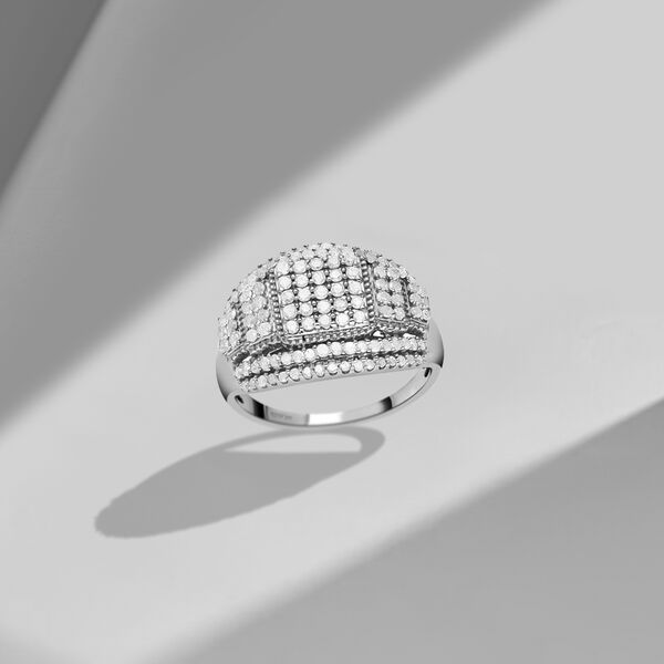 Weißer Diamant-Ring - 1 ct. image number 2