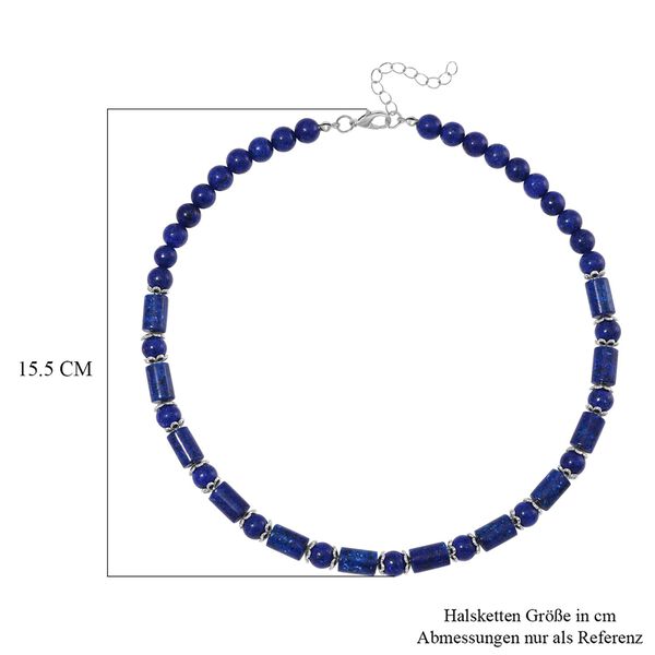 Lapislazuli Halskette, 45 cm - 220 ct. image number 4