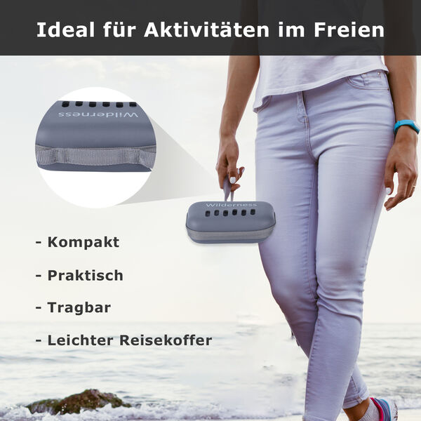 Sporthandtuch, Schwarz  image number 7