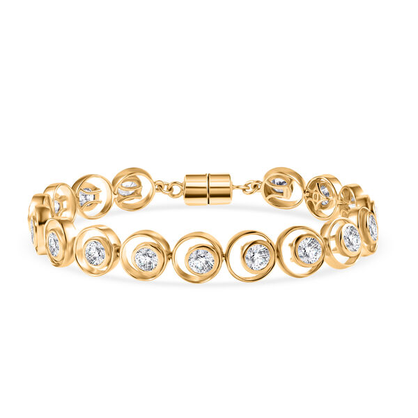 D'Joy Moissanit 19cm Armband - 7,31 ct. image number 0