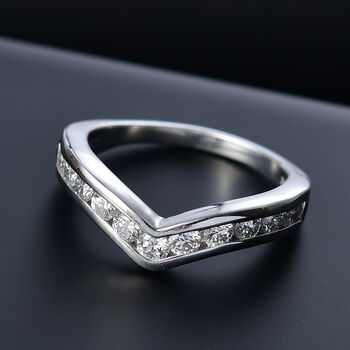 LUXURIANT DIAMOND - Lab Grown Diamant SI-GH Ring 925 Silber rhodiniert (Gr&ouml;&szlig;e 18.00) ca. 1.17 ct