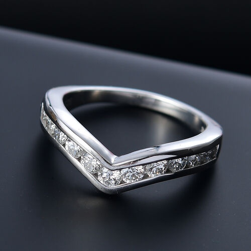 LUXURIANT DIAMOND - Lab Grown Diamant SI-GH Ring 925 Silber rhodiniert (Größe 18.00) ca. 1.17 ct image number 1