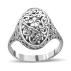 Royal Bali Kollektion - Ring mit floralem Design image number 3