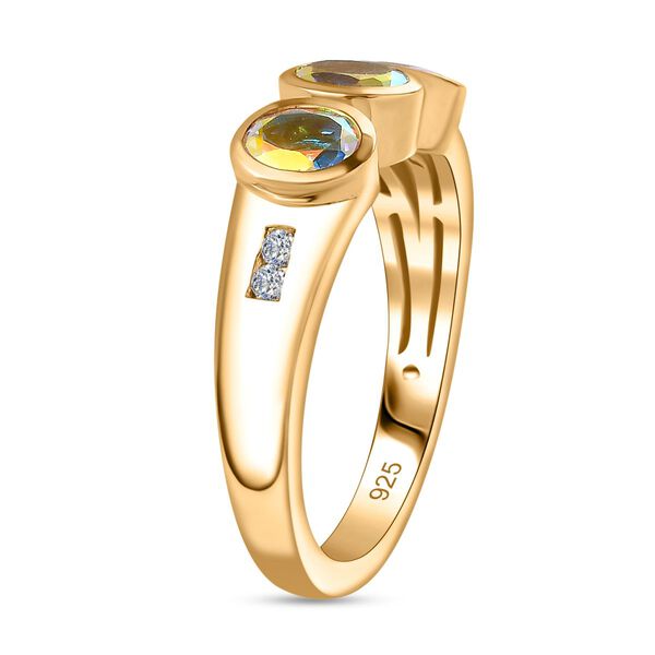 Merkur mystischer Topas und Zirkon Ring - 1,37 ct. image number 5