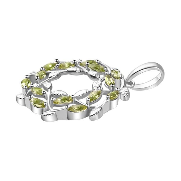 Peridot Anhänger - 1,09 ct. image number 3