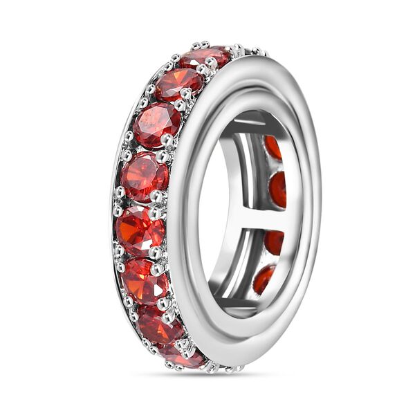 Granat Zirkonia Spinning Ring - 8,01 ct. image number 7