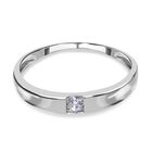 Lustro Stella - Weißer Zirkonia-Ring, 925 Silber rhodiniert (Größe 16.00) ca. 0,25 ct