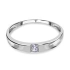 LUSTRO STELLA - Weißer Zirkonia-Ring, 925 Silber rhodiniert - 0,25 ct. image number 0