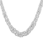 Italienische, gestufte Königskette, ca. 50 cm, 925 Silber ca. 23,60g