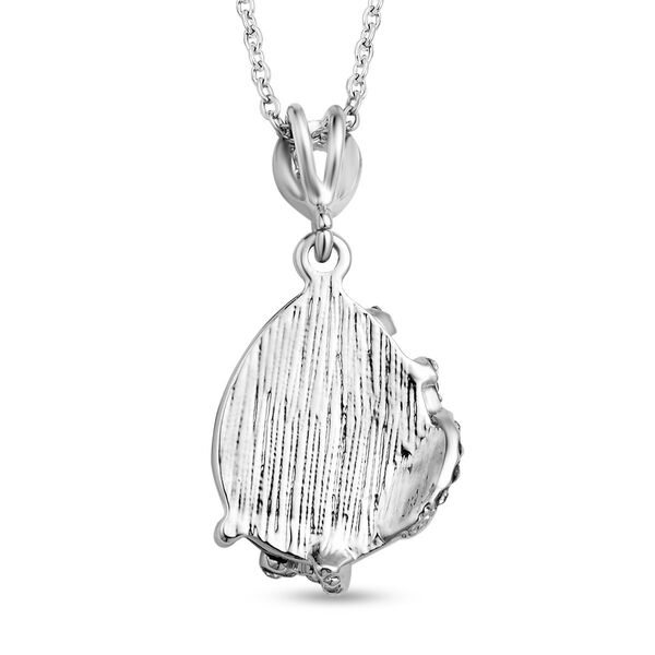 2er-Set Goldfluss-Ohrringe und Anh&auml;nger mit Kette, ca. 14,00 ct image number 5