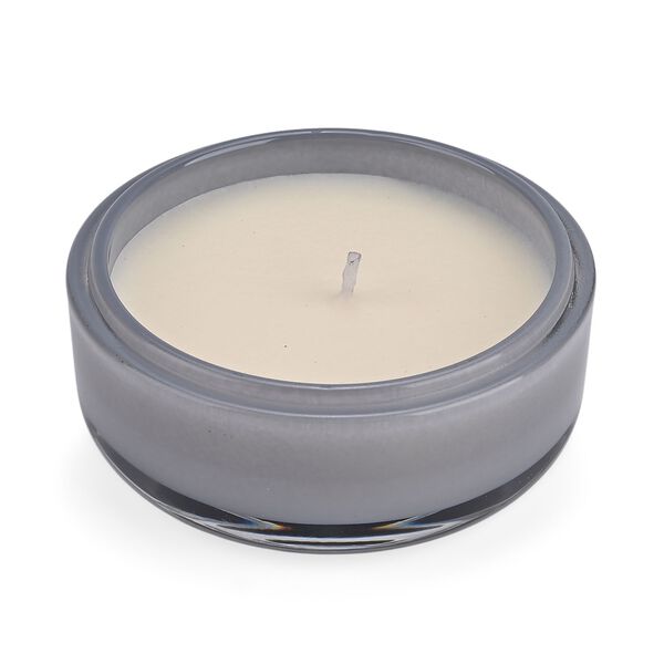 LIVMORE - Duftkerze im Glas mit Bienenmotiv, Jasmin und Neroli, 120 g, Grau image number 3