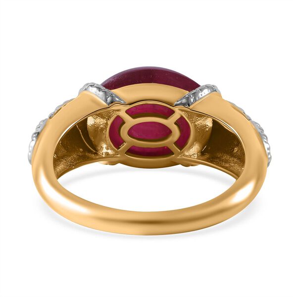 AA afrikanischer Rubin-Ring - 10,21 ct. image number 3