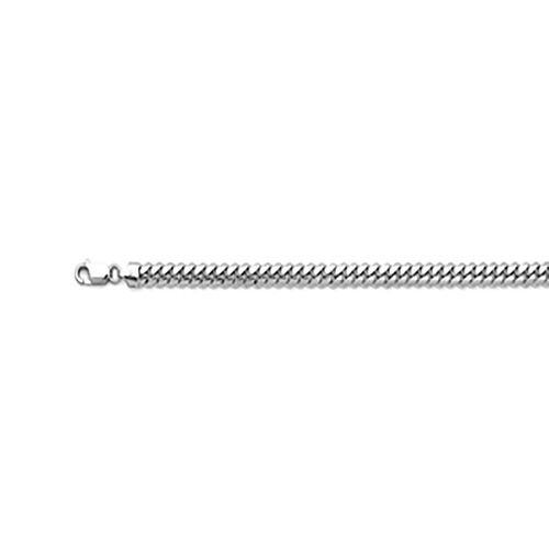 Italienische Kandare Link Armband ca. 19 cm 925 Silber platiniert ca. 17,43g image number 0