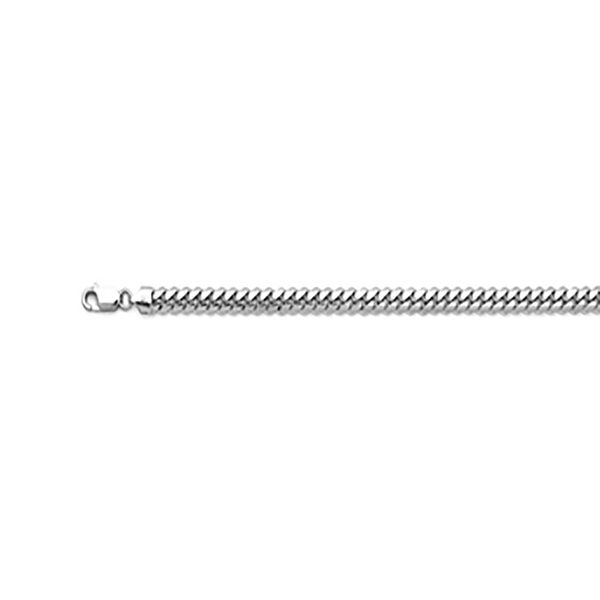 Italienische Kandare Link Armband ca. 19 cm 925 Silber platiniert ca. 17,43g image number 0