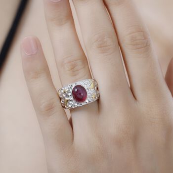 AA afrikanisches Rubin Schmuckset