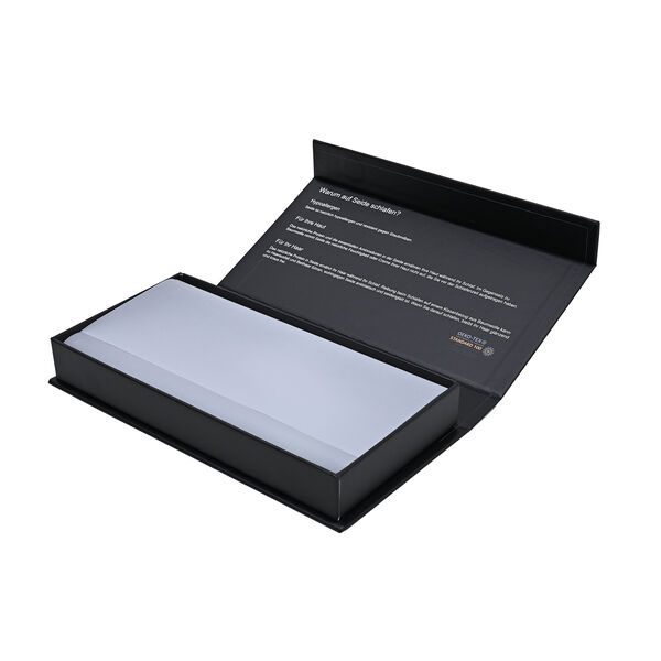 SERENITY NIGHT: 2er-Set - Kissenbezug und Augenmaske aus 100% Maulbeerseide, Schwarz&nbsp; image number 6