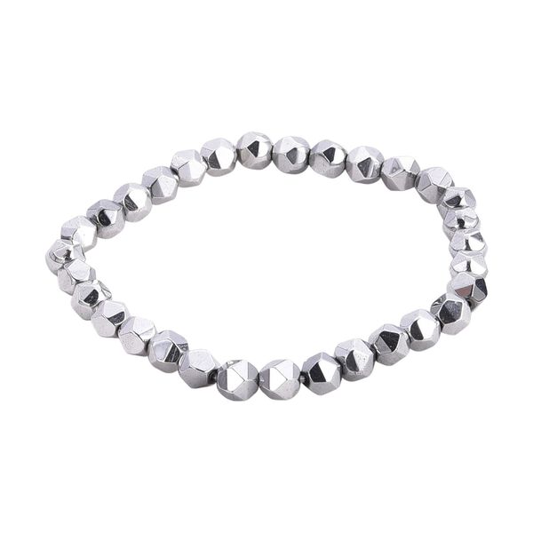 Silberbeschichteter H&auml;matit Schmuck Zubeh&ouml;r  ca. 301,50 ct. image number 11