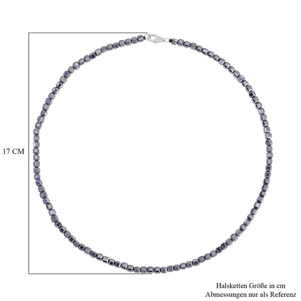 Terahertz Halskette ca. 50 cm 925 Silber rhodiniert ca. 75.00 ct image number 6