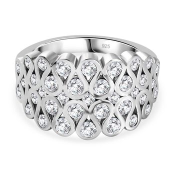 Moissanit Ring - 1,51 ct.