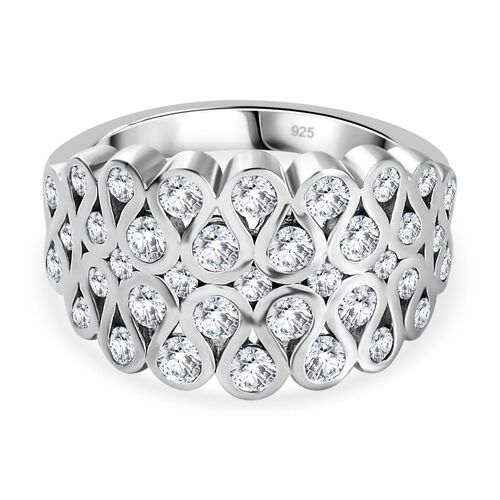 Moissanit Ring - 1,51 ct. image number 0
