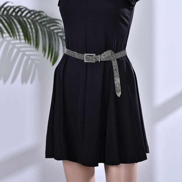 Kristall Gürtel, Schwarz image number 2