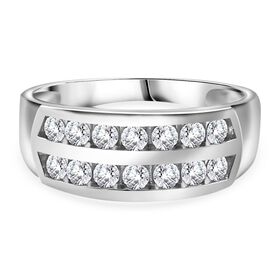 Lustro Stella - Weißer Zirkonia Ring, 1,28 ct