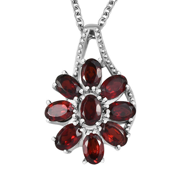 Rotes Granat-Schmuckset - 31,97 ct. image number 6