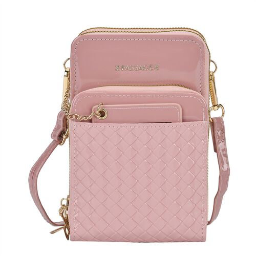 Passage - RFID Crossbody-Tasche, Rosa image number 0