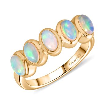 D'Joy AA nat&uuml;rlicher, &auml;thiopischer Welo Opal Ring - 0,86 ct.
