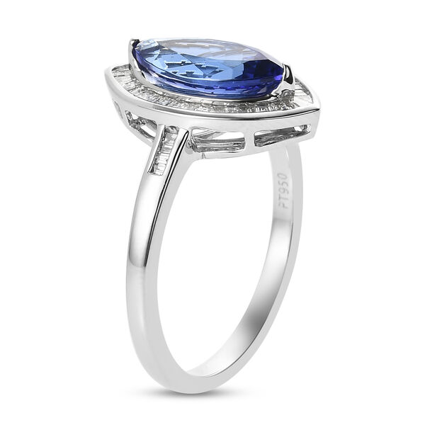 RHAPSODY AAAA Tansanit und VS EF Diamant-Ring - 2,43 ct. image number 3