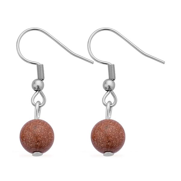 3er-Set - Goldenes Sandstein-Schmuckset - 323,50 ct. image number 7