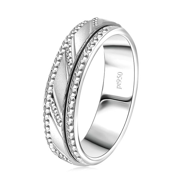 950 Platin Ring (Größe 16.50) ca. 7,50g image number 3