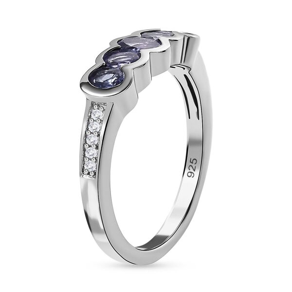 AA Tansanit Ring - 1,04 ct. image number 5