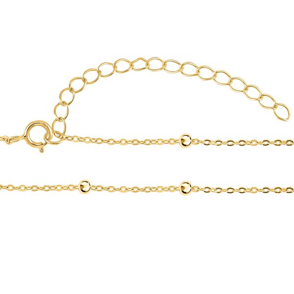 Weiße Barockperlen Halskette, 45 cm image number 4