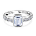 LUXURIANT DIAMOND - Lab Grown Diamant VS-EF IGI zertifiziert Ring 950 Platin (Größe 19.00)  ca. 2.00 ct