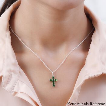 Nat&uuml;rlicher Chromdiopsid-Anh&auml;nger - 1,22 ct.